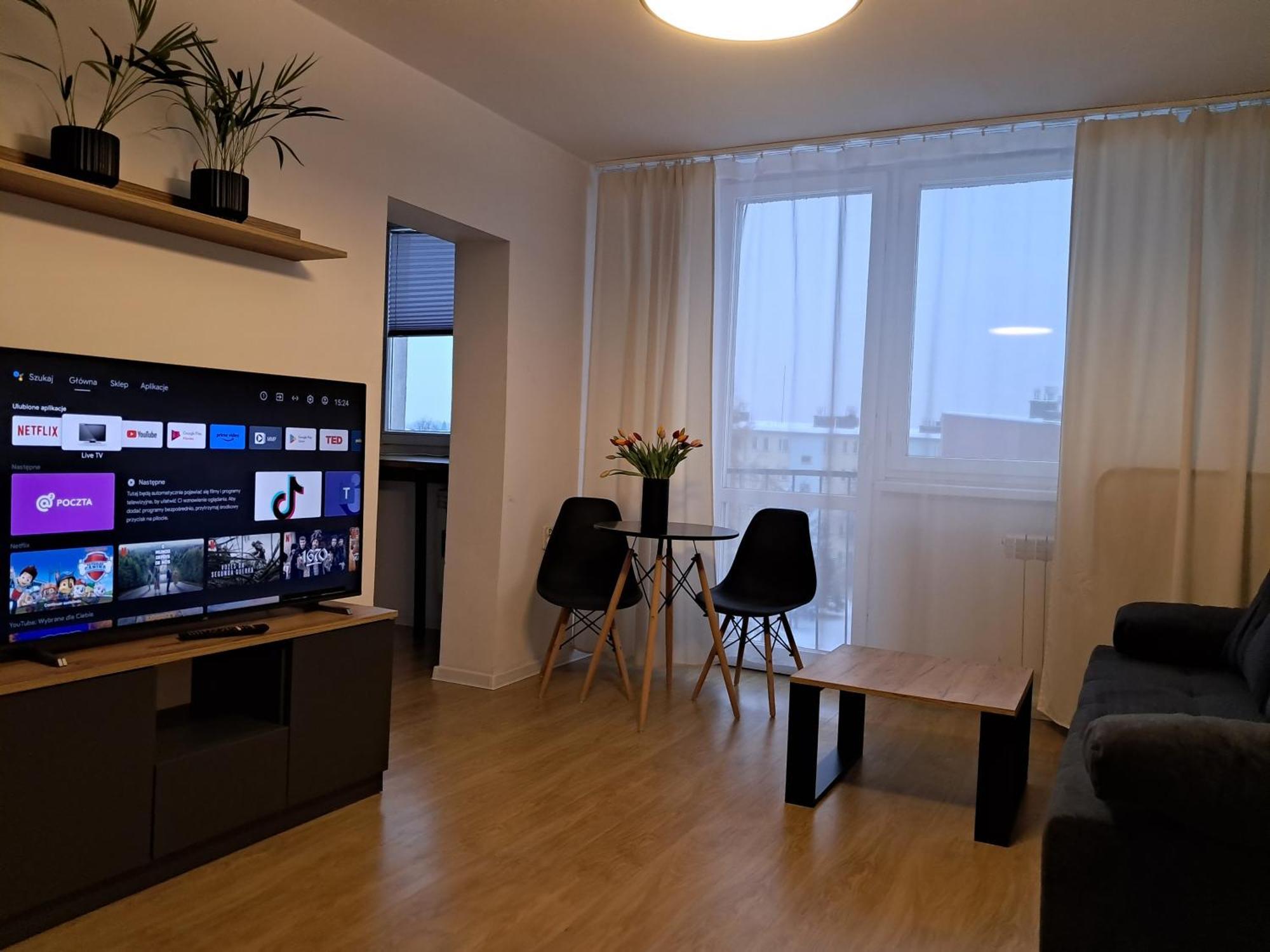 Kawalerka 28M Salon Z Kuchnia Centrum Újszandec Kültér fotó